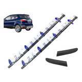 Par Pestanas Traseiras Ecosport 2013 A 2020 Com Molduras