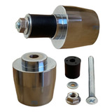 Par Pezinho Cromado Universal Modelo Pcx Guidão Oco Titan