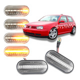 Par Pisca Dinâmico Vw Golf 2002 Mk4 Led Seta Sequencial