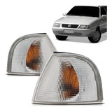 Par Pisca Seta Santana 98 99 2000 Cristal Lanterna Dianteira