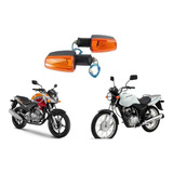 Par Pisca Seta Sinaleira Cg Titan Fan Cbx 250 Cb Xre 300