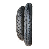 Par Pneu 275-18 + 110/70-16 Sem Câmara Suzuki Haojue Chopper