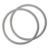 Par Pneu Antifuro Pu 24x1 3 8 Cinza Cadeira D Roda bicicleta