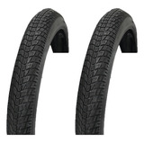 Par Pneu Bicicleta Bmx Vee Rubber Raven Aro 20x2 30 Bike Mtb Cor Preto