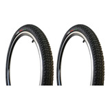 Par Pneu Bicicleta Cinborg Aro 27 5 Parrudo Mtb Cravo Balão Cor Preto