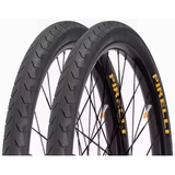 Par Pneu Bicicleta Pirelli Aro 26x1 50 Urbano Phantom Street