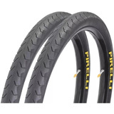 Par Pneu Bicicleta Pirelli Aro 26x1 95 Phantom Street Slick