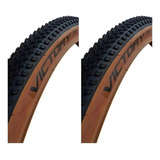 Par Pneu Bike Chaoyang Victory Skinwall Aro 29 X 2 20 Marrom