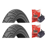 Par Pneu Bike Praieiro Levorin Aro 26x1 95 2 Camaras Kenda Cor Preto