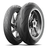 Par Pneu Michelin 120 70 17 190 50 17 Pilot Power 2ct Hornet