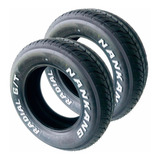 Par Pneus 225 60 R15 Nankang Letra Branca Opala Maverik