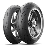 Par Pneus Michelin Power 6 120 70 17 E 180 55 17 Hornet Cbr