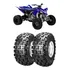 Par Pneus Traseiro Quadriciclo Yamaha 22x11 -9 Maxxis Razr2