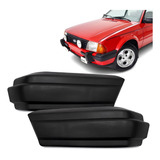 Par Ponteira Parachoque Dianteiro Escort Xr3 84 85 86 Preto