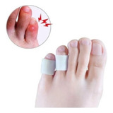 Par Protetor Dedo Silicone Anel Calo Joanete Pés Lesão Dor