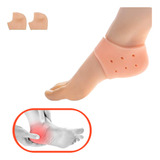 Par Protetor Silicone Gel Calcanhar Ressecado Esporão