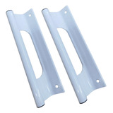 Par Puxador De Alum Buzio Porta Portao Correr 20cm 02pcs