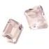 Par Quartz Octogonal Baguete Pedra Preciosa Natural J13965