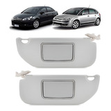 Par Quebra Sol C espelho Citroen C4 Hatch Pallas 2004 À 2012
