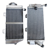 Par Radiador Alumínio Power Mx Honda Crf 450r 2006 2007 