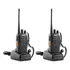 Par Radio 777s Uhf/vhf 16 Canais Comunicador Profissional Bandas De Freqüência 400 - 470mhz Cor Preto