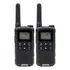Par Rádio Comunicador 16 Canais Haiz T22 Mini Walk Talk Pmr 446 Alcance 6km Cor Preto