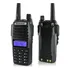Par Rádio Comunicador Baofeng Uv-82 Dual Band 8w + Fone