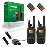 Par Rádio Comunicador Intelbras RC4002 RC4000 UHF Homologado Walkie Talkie