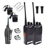 Par Rádio Comunicador Walk Talk Profissional 16 Canais Fone