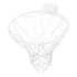 Par Rede De Basquete Fio 2mm Nylon Proteção U v 