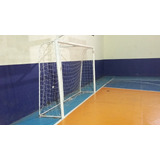 Par Rede Gol Futsal Futebol De Salão Fio 6mm Oficial