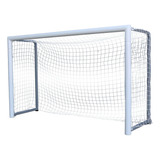 Par Rede Trave Gol Futsal F4 Caixote Seda Futebol De Salão