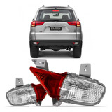 Par Refletor Luz Ré Lanterna Parachoque Pajero Dakar