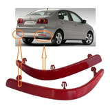 Par Refletor Olho De Gato P Polo Sedan 2012 A 2016 Original