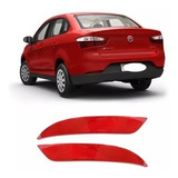 Par Refletor Para choque Traseiro Grand Siena 2012 2016