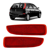Par Refletor Parachoque Traseiro Corsa Hatch 03 Rubi