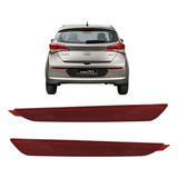 Par Refletor Parachoque Traseiro Hb20 2012 2013 2014 2015
