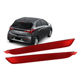 Par Refletor Parachoque Traseiro Hb20 Hatch 2012 A 2015