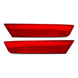 Par Refletor Parachoque Traseiro Vw Fox 2010 2014 Resistente