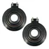 Par Reparo Tweeter Compatível Hinor Hi-300 Hi-320 Force One Cor Preto