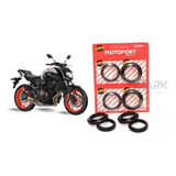 Par Retentor Guarda Pó Bengala Yamaha Mt07 Mt 07 2014 2018