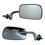 Par Retrovisor Espelho Convexo Vw Fusca Mexicano 59 96 Inox