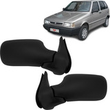 Par Retrovisor Externo Fire Portas Fiat Uno 2001 A 2004