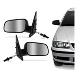 Par Retrovisor Externo Gol 2 Portas G3 G4 2000 A 2014 Manual