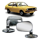 Par Retrovisor Externo Renov Fusca Passat Brasilia Cromado