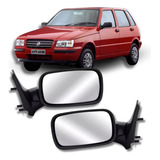 Par Retrovisor Externo Uno Fire 2001 2002 2003 2004 4portas