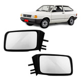 Par Retrovisor Gol Quadrado 87 90 91 93 94 Fixo Manual