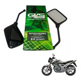 Par Retrovisor Honda Twister Preto 2005 2006 2007 2008 Gvs