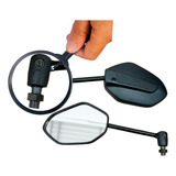 Par Retrovisor Mini Articulado Titan Fan 150 160 Rosca Honda