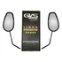Par Retrovisor Mirage 250 Cromado Convexa + Adap Lead Elite